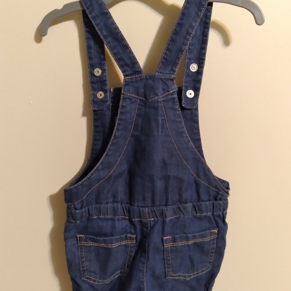 Old Navy Denim Short Overalls - Picture 2 of 3